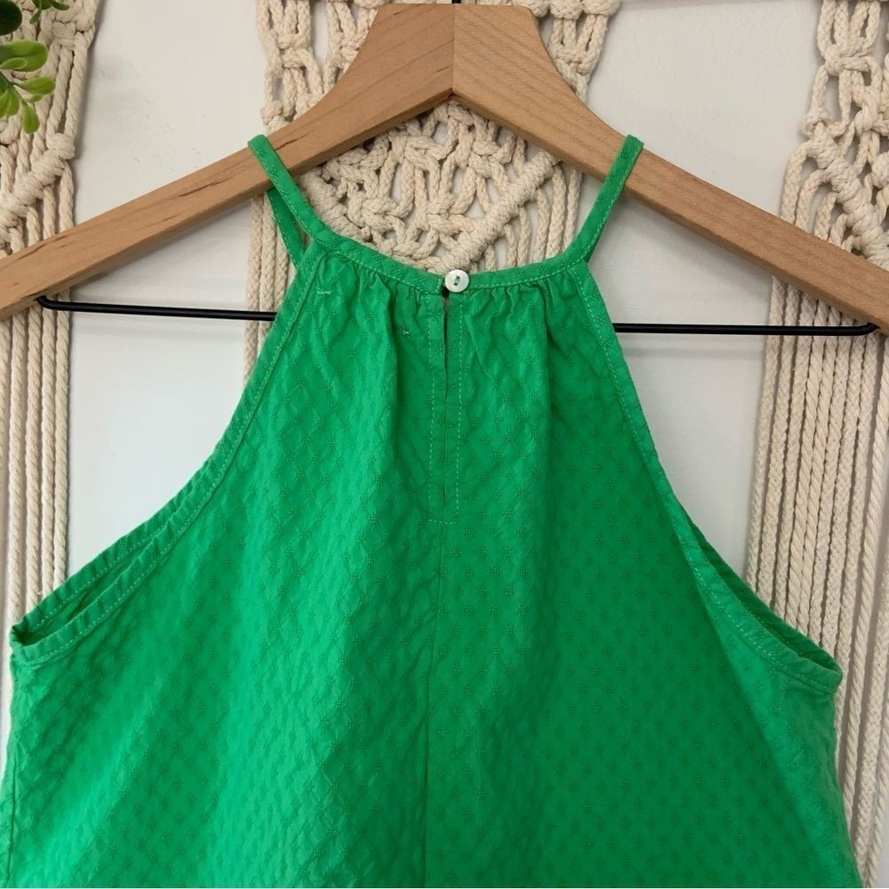 MICHELLE MCDOWELL Arianna High Neck Halter Top Green Size Small - Picture 5 of 8